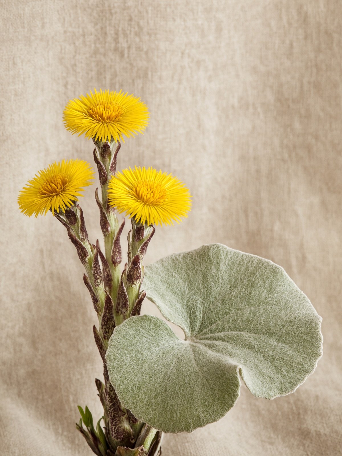 Coltsfoot (Tussilago farfara)