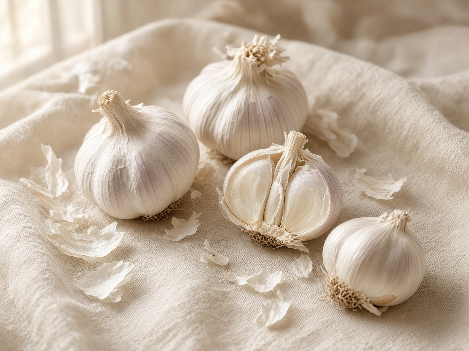 Garlic (Allium sativum)