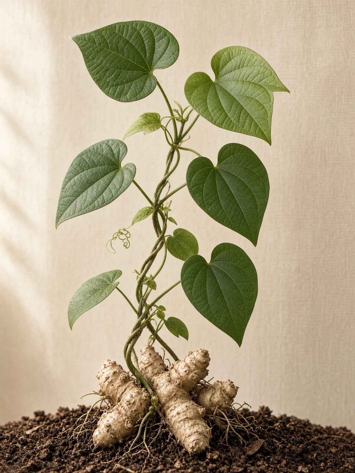 Wild yam (Dioscorea villosa)